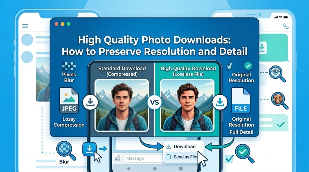 Telegram High Quality Photo Downloads