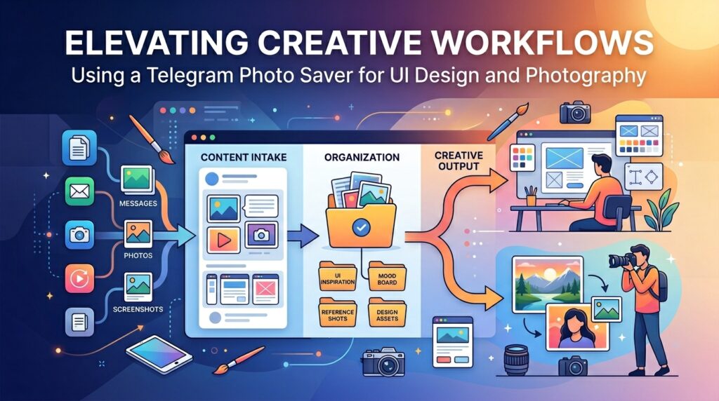 telegram photo saver